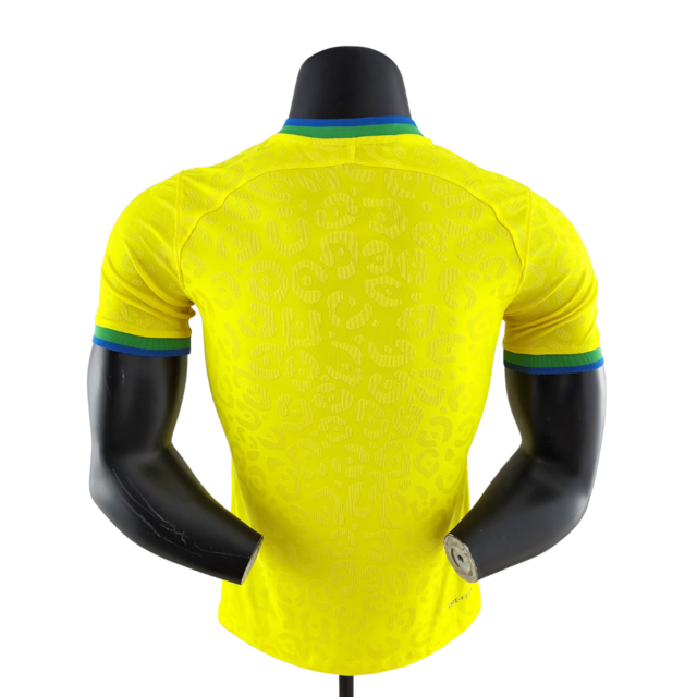 Camisa Seleção Brasileira 1 2022 Amarela - Nike - Masculino Torcedor