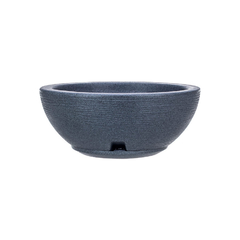 MACETA FUENTE 30 CM × 13 CM GRIS - comprar online