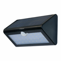 Reflector Farol Solar Exterior 38 Leds Etheos Carcasa Negro