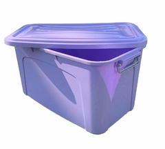 caja organizadora con tapa 30 lts gemplast