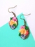 Aretes Camafeo 5 Flores - Moonsi Manualidades