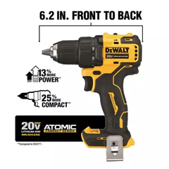 ATOMIC 20-Volt MAX Inalámbrico Compact Drill/Impact Combo Kit (2-Tool) with (2) 1.3Ah Baterias, Cargador y Bolso - comprar online