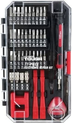 Hyper Tough kit de 77 piezas reparación electrónica