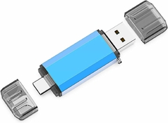 Unidad dual flash USB C de 128 GB 2 en 1 OTG USB 3.0