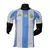 Camisa Argentina I 24/25 Jogador Adidas Masculina - Branca e Azul