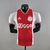 Camisa Ajax Home Jogador 22/23 Adidas Masculina - Vermelho e Branco