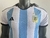 Camisa Argentina Home 22/23 Jogador Adidas Masculina 3 Estrelas - Branca e Azul - CAMISAS DE FUTEBOL - Nobre Store