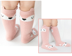 Meia Infantil Baby Fox Rosê - comprar online