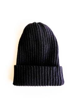 Gorro Tricô Canelado Infantil - Meia de Urso