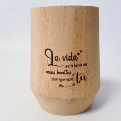 Mate Madera Grabado - comprar online