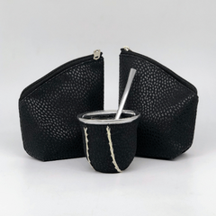 Set Bolsita Carpincho con Mate Vidrio - comprar online