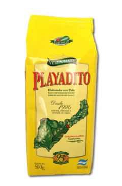 YERBA MATE PLAYADITO TRADICIONAL 500GR