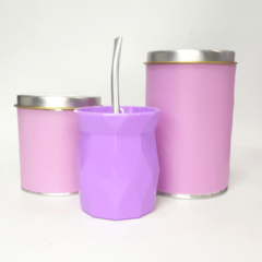 Set de latas Pastel con Mate Rombo - comprar online