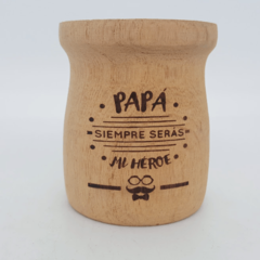 Mate Madera Clásico Dia del Padre