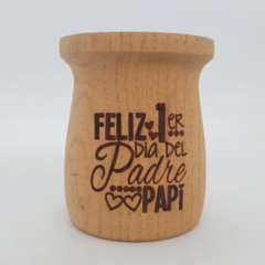 Mate Madera Clásico Dia del Padre - comprar online