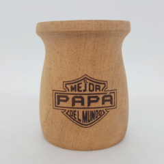 Mate Madera Clásico Dia del Padre - tienda online