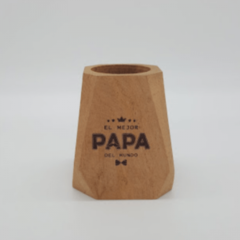 Mate Madera Geométrico Dia del Padre