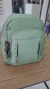 Mochila verde menta