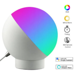 Tuya Smart WiFi Table Lamp, Lâmpada de Mesa.