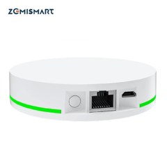 Zemismart-Tuya Zigbee Gateway, Smart Bridge Hub com conexão de rede. Smart Life App Control