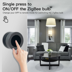 Imagem do SMART KNOB SWITCH ZIGBEE - Botão Inteligente, Tuya, ZigBee, Multi-Cenas - Sem Fio Neutro, Vida Inteligente.