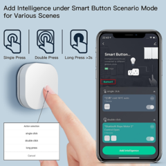 Tuya Zigbee Interruptor De Botão Sem Fio Inteligente Mini Interruptores Dimmer Smart Life App Controle Remoto Controlador Doméstico Inteligente - Luimar Premium