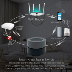 SMART KNOB SWITCH ZIGBEE - Botão Inteligente, Tuya, ZigBee, Multi-Cenas - Sem Fio Neutro, Vida Inteligente. na internet