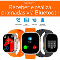 Relógio Smartwatch Ultra 3 Amoled Microwear 2.04 Original 2024 - A prova d' água - comprar online