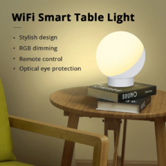 Tuya Smart WiFi Table Lamp, Lâmpada de Mesa. na internet