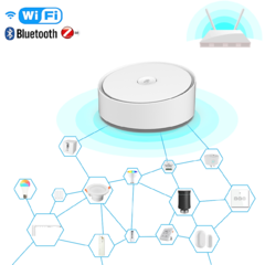 Moes - Tuya Zigbee Gateway Multi-modo, Casa Inteligente. Smart Life App Control na internet