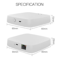 Wired e Wireless Tuya Zigbee Gateway Multi-modo, Casa Inteligente. Smart Life App Control - comprar online