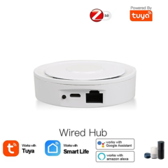 Homekit-Hub de gateway Tuya Zigbee, Smart Life, Controle Remoto para Apple, Controle de Voz Siri, Alexa, Google Home, WiFi, Ponte Sem Fio