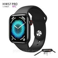 Smartwatch Relógio Feminino Original Hw57 Pro Android / iOS Bluetooth Pulseira Extra