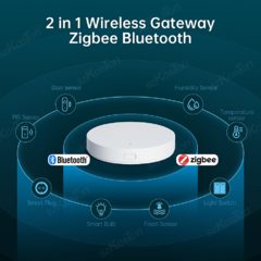 Konou Home Tuya Zigbee Gateway Multi-modo, Casa Inteligente. Smart Life App Control - Luimar Premium