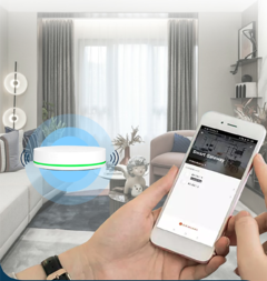 Zemismart-Tuya Zigbee Gateway, Smart Bridge Hub com conexão de rede. Smart Life App Control na internet