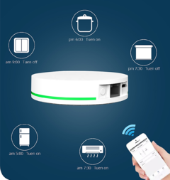 Zemismart-Tuya Zigbee Gateway, Smart Bridge Hub com conexão de rede. Smart Life App Control - loja online