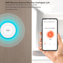 Meian -Tuya Zigbee Gateway, Smart Bridge Hub com conexão de rede. Smart Life App Control - loja online