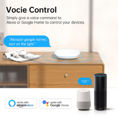 Imagem do Hub de Gateway Tuya Zigbee, Multi Mode, App Life, Compatível Alexa e Google Home