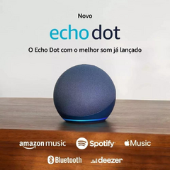 Amazon Echo Dot 5Th Gen Com Assistente Virtual Alexa Charcoal 110V/240V