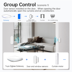 Hub de Gateway Tuya Zigbee, Multi Mode, App Life, Compatível Alexa e Google Home - loja online