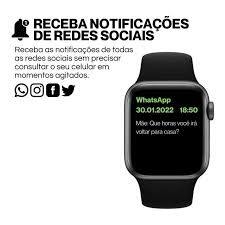 Smartwatch Relógio Feminino Original Hw57 Pro Android / iOS Bluetooth Pulseira Extra - comprar online