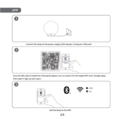 Inteligente Nursery Night Light, Abajur, Controle Wi-Fi, Mudança de Cor, Touch Lamp, BedroomNightstand, Alexa, Google Home. na internet