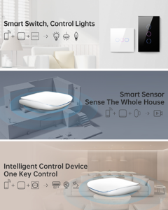 Hub de Gateway Tuya Zigbee, Multi Mode, App Life, Compatível Alexa e Google Home na internet