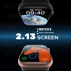 RELÓGIO SMARTWATCH WATCH 8 PRO- 44MM -GPS - NFC - Luimar Premium