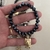 Pulseira Cristais Com Pingente Atacado Fabrica de Bijoux - Fabrica de Acessórios