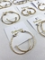 Lote c/100 Argolas Folheadas no atacado - comprar online