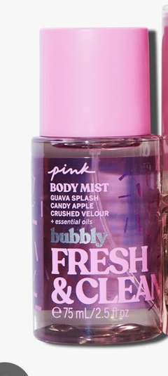 MINI BODY SPLASH BUBBLY FRESH & CLEAN - VICTORIA’S SECRET PINK - comprar online