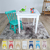 Conjunto Mesa Espanha Infantil Com 1 Cadeirinha Espanha Laqueada Resistente - comprar online