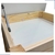 Conjunto Mesa Infantil kit Mdf 60x60 Com Baú com 2 Cadeira Cadeirinha Infantil Colorida Dalas Torneada - loja online