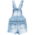 JARDINEIRA FEMININA JEANS MANIA KIDS - comprar online